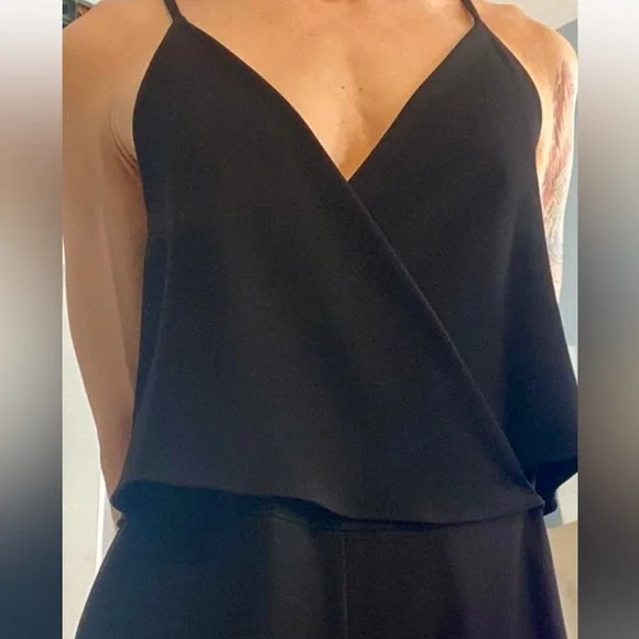 THEORY Jumpsuit in Black. Size 6. - Picture 2 of 7